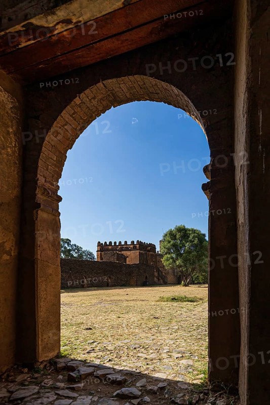 Fasilides Castle, founded by Emperor Fasilides in Gondar, once the old imperial capital and capital of the historic Begemder Province