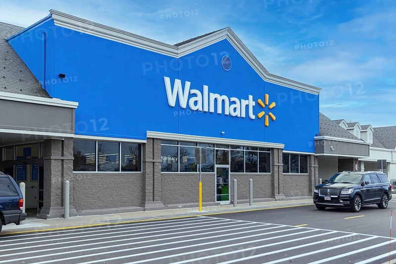 Walmart store exterior in Framingham, MA