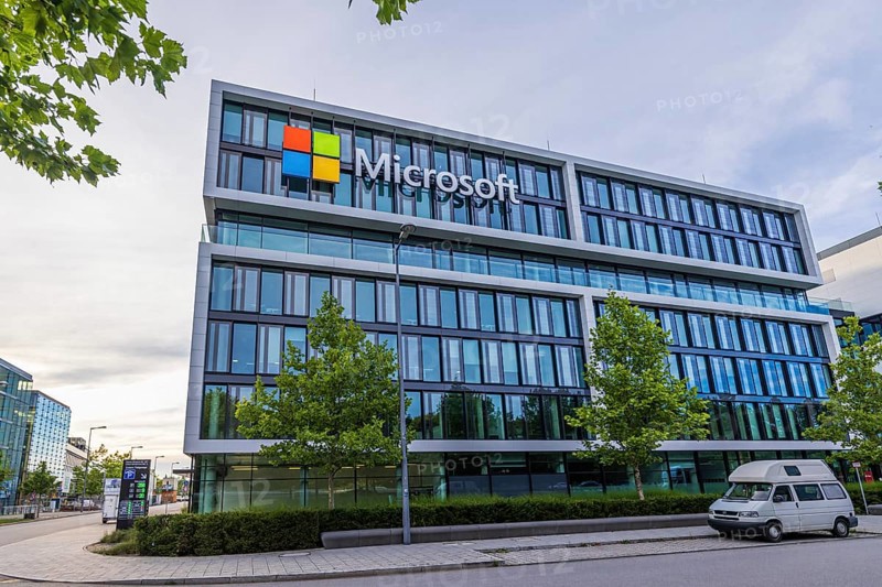 Microsoft european HQ in Munich, Germany, Europe