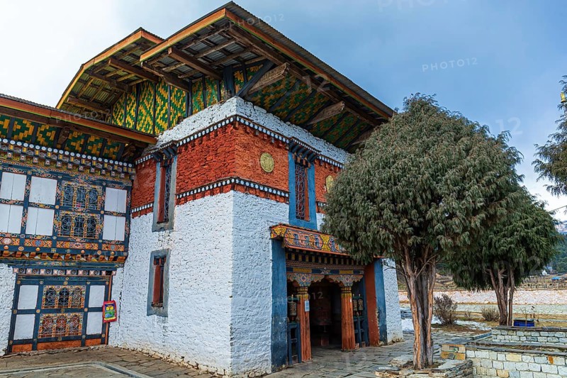The Jambay Lhakhang Dzong in Bumthang
