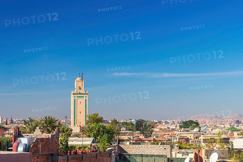 Cityscape with Koutoubia Mosque