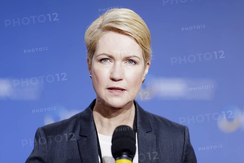 Manuela Schwesig, SPD, Minister President of Mecklenburg-Western Pomerania, President of the Bundesrat, Ukraine Recovery Conference URC in Berlin.