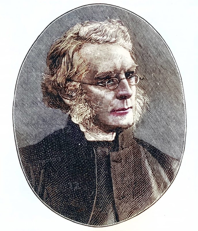 John William Colenso, 1814-1893, First Anglican Bishop of Natal, South Africa, digitally restored reproduction from a 19th century original, Record date not stated, Africa