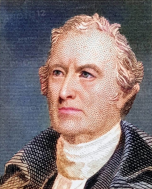 John Trumbull, 1756 to 1843, American artist during the American War of Independence, digitally restored reproduction from a 19th century original, Record date not stated