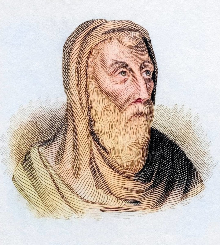 St Athanasius of Alexandria, born around 293, died 373, also known as Athanasius the Great, Pope Athanasius I of Alexandria and Athanasius the Apostolic. Christian theologian, bishop of Alexandria, church father and important Egyptian leader of the fourth century. From the book Crabbe's Historical Dictionary, published in 1825, digitally restored reproduction from a 19th century original, record date not stated