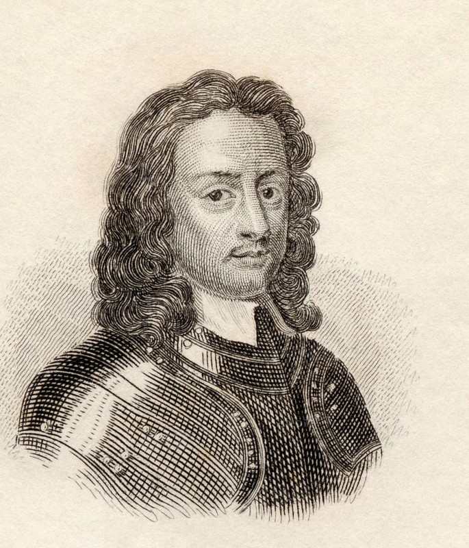 John Hampden 1595 to 1643, English politician, digitally restored reproduction from a 19th century original, Record date not stated