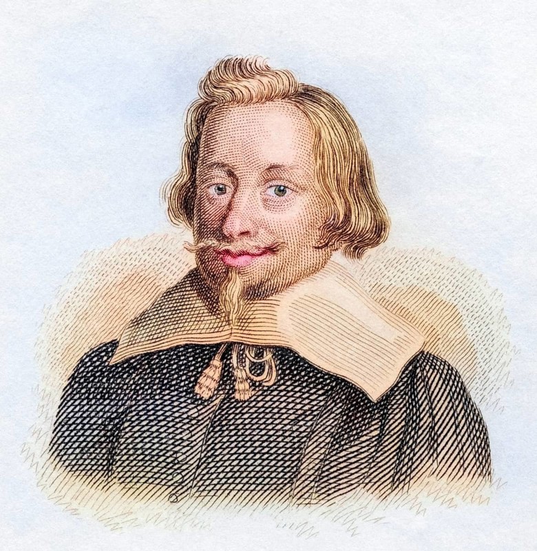 John Pym, 1584 to 1643, English Parliamentarian, Chairman of the Long Parliament, digitally restored reproduction from a 19th century original, Record date not stated