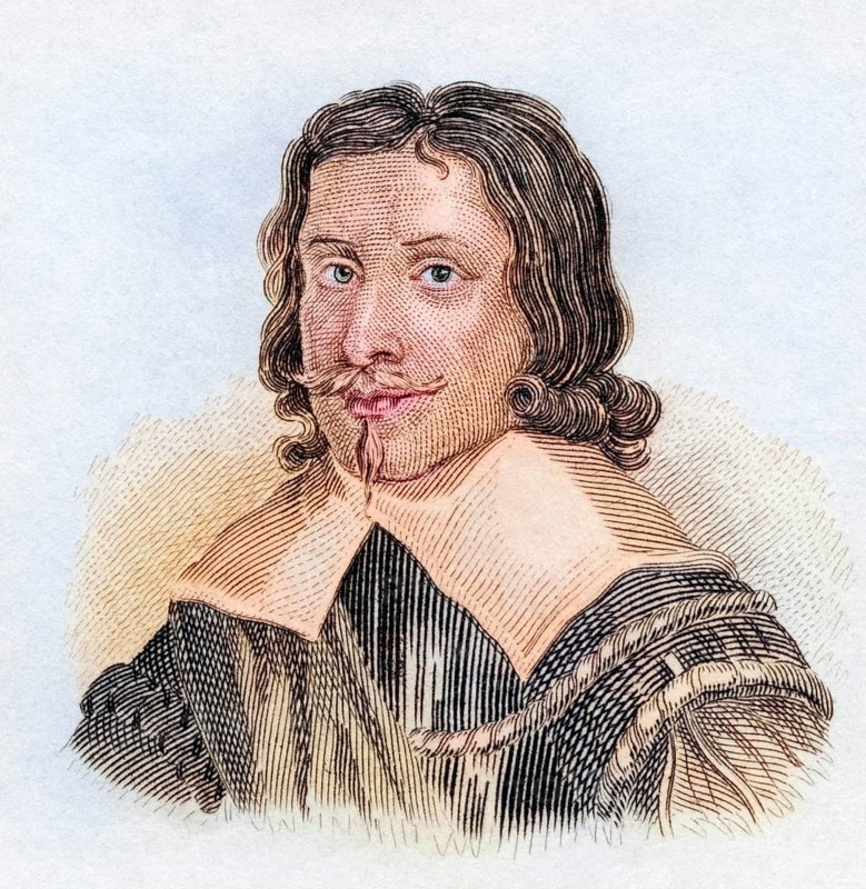 Robert Greville, 2nd Baron Brooke, 1607 to 1643, English Roundhead General in the Civil War, digitally restored reproduction from a 19th century original, Record date not stated