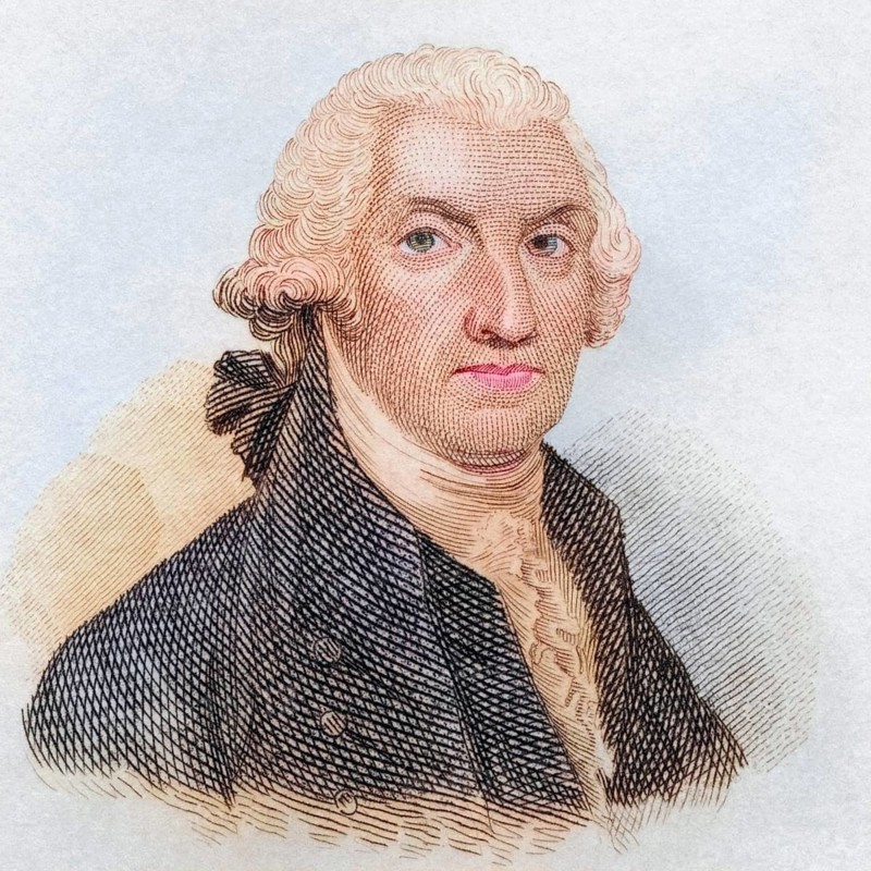 George Washington, 1732 to 1799, First President of the United States, digitally restored reproduction from a 19th century original, Record date not stated