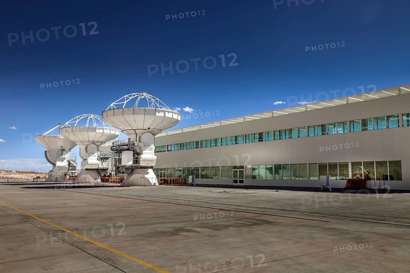 The worldwide biggest telescope Array is in Chile. Alma consists of over 60 radio antennas. They are serviced at the base station