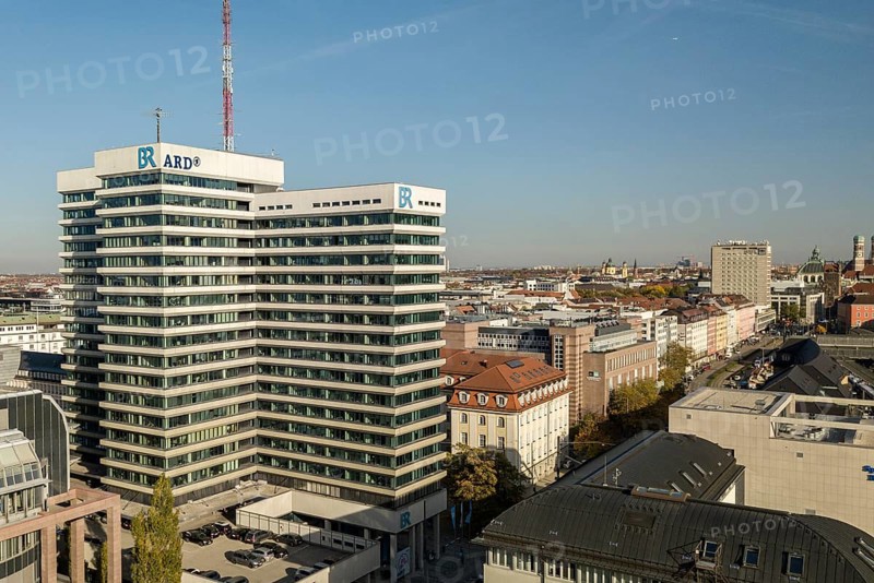 Munich, Germany 17 10 2017: Ongoing discussion whether the public broadcaster ARD should go full local