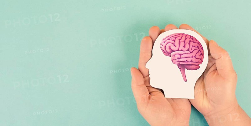 Holding a brain in the hands, Parkinson disease, Alzheimer awardness, mental disorder dementia, psychology problems, adhd, cerebral vein thrombosis