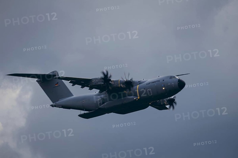 An Airbus A400M, photographed during an air show at the ILA Berlin Air Show in Berlin, 7 June 2024
