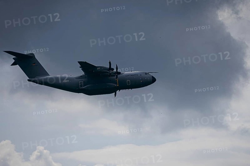 An Airbus A400M, photographed during an air show at the ILA Berlin Air Show in Berlin, 7 June 2024