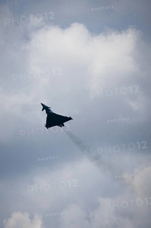 Eurofighter Typhoon, photographed during an air show at the ILA Berlin Air Show in Berlin, 07/06/2024