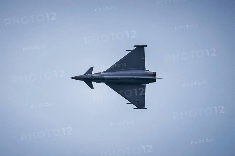 Eurofighter Typhoon, photographed during an air show at the ILA Berlin Air Show in Berlin, 07/06/2024