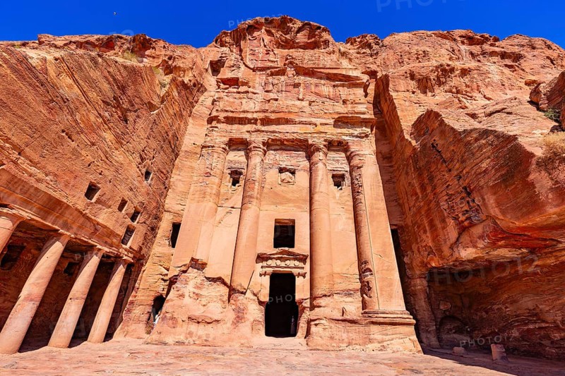 Urn Tumb, Petra, Jordan, Asia