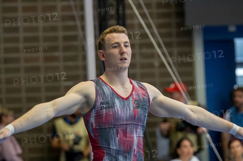 Olympic qualification in apparatus gymnastics in Rüsselsheim Image: Nils Dunkel