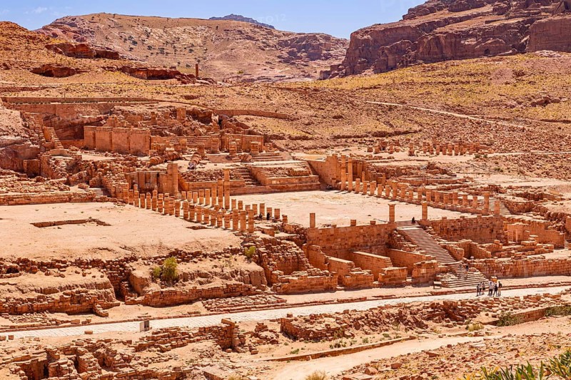 The Great Temple, Petra, Jordan, Asia