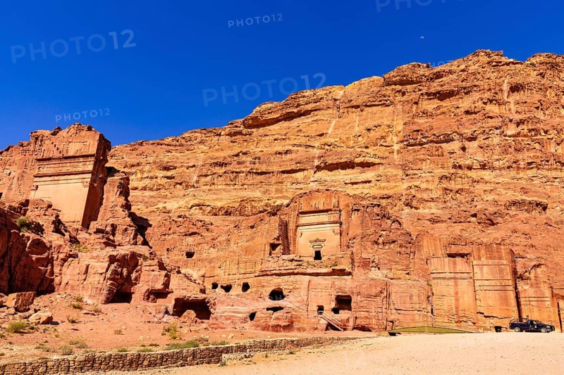Tomb of Unayshu, Petra, Jordan, Asia