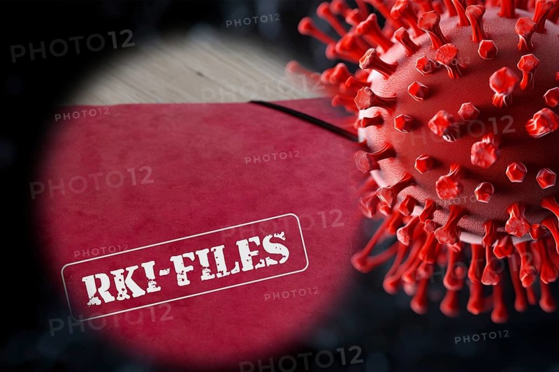 Symbolic image of RKI files: The RKI documents in connection with the corona pandemic are now released unredacted (Composing)