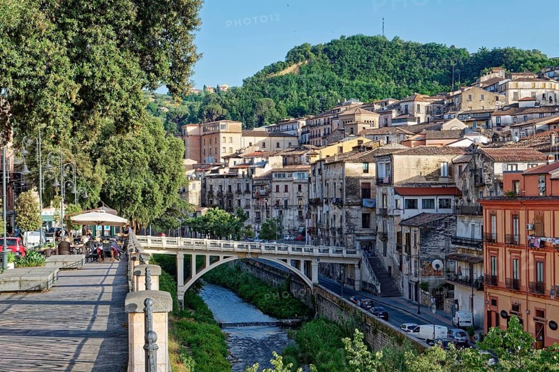 Old town of Cosenza, capital and cultural centre of the province of the same name in the Calabria region. Italy, Southern Europe