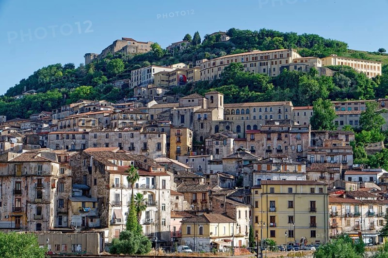 Old town of Cosenza, capital and cultural centre of the province of the same name in the Calabria region. Italy, Southern Europe