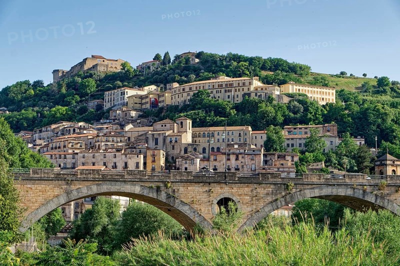 Old town of Cosenza, capital and cultural centre of the province of the same name in the Calabria region. Italy, Southern Europe