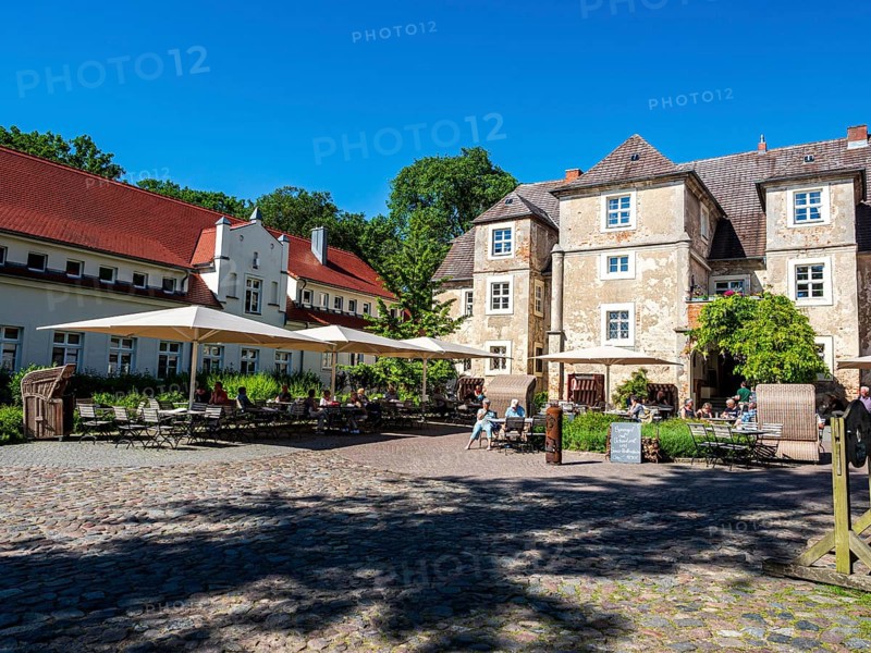 Mellenthin castle, Usedom island, mecklenburg-western pomerania, Germany, Europe