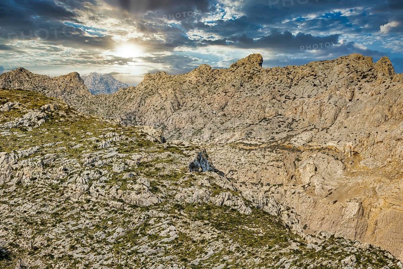 Sunset at Cap Formentor, Port de Pollenca, Serra de Tramuntana, Majorca, Balearic Islands, Spain, Europe