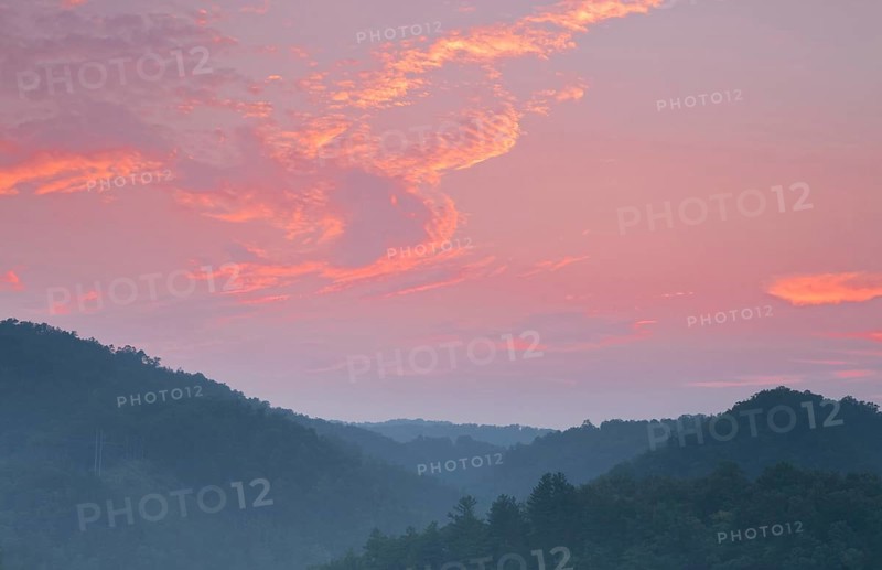 Smoky Mountain sunrise. USA