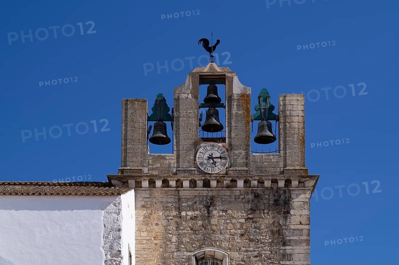 Church tower, Cathedral Igreja da Sé Catedral de Faro, Old Town, Faro, Algarve, Portugal, Europe