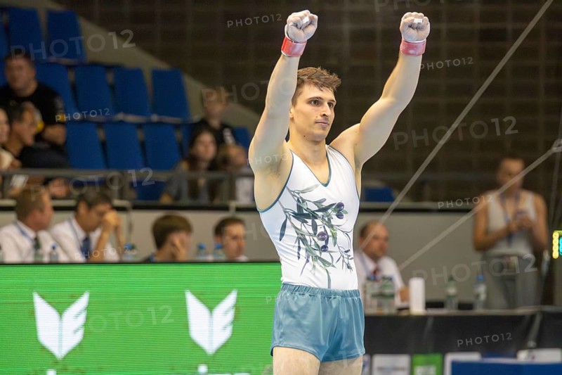 Olympic qualification in apparatus gymnastics in Rüsselsheim Image: Carlo Hörr