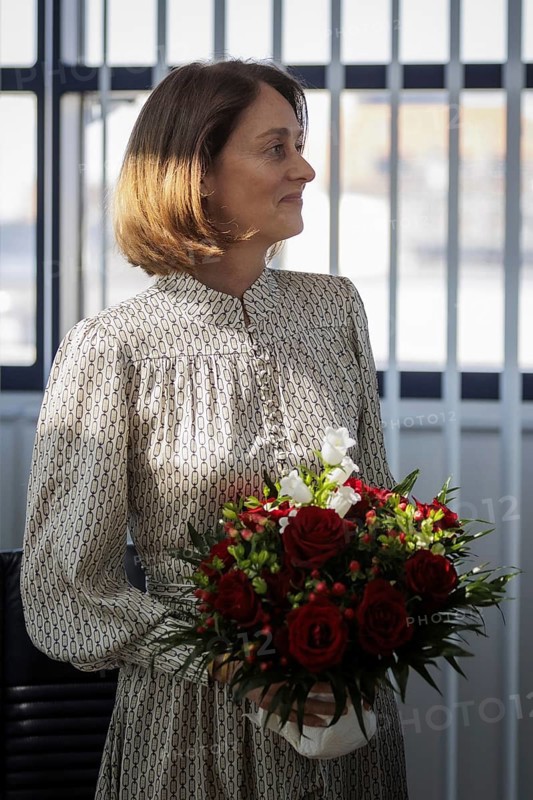Katarina Barley, SPD lead candidate for the 2024 European elections, pictured at the SPD Presidium meeting after the European elections at Willy Brandt Haus in Berlin, 10 June 2024