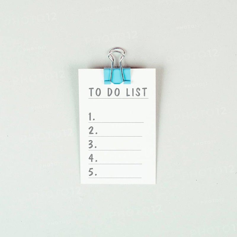 To do list with copy space, reminder checklist, target a goal, business and education concept