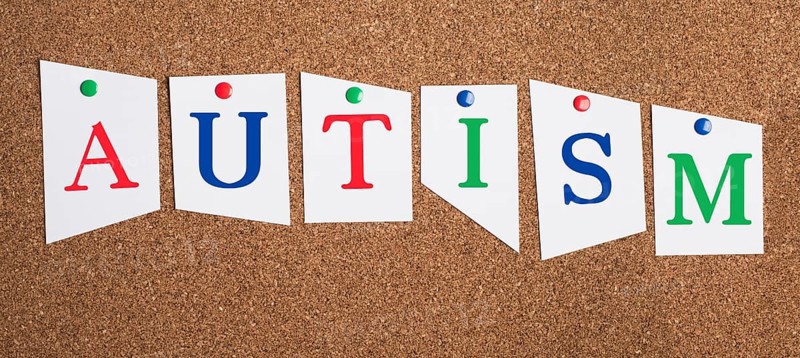 Autism is standing on paper, pinned to a corkboard, international asperges day, psychology