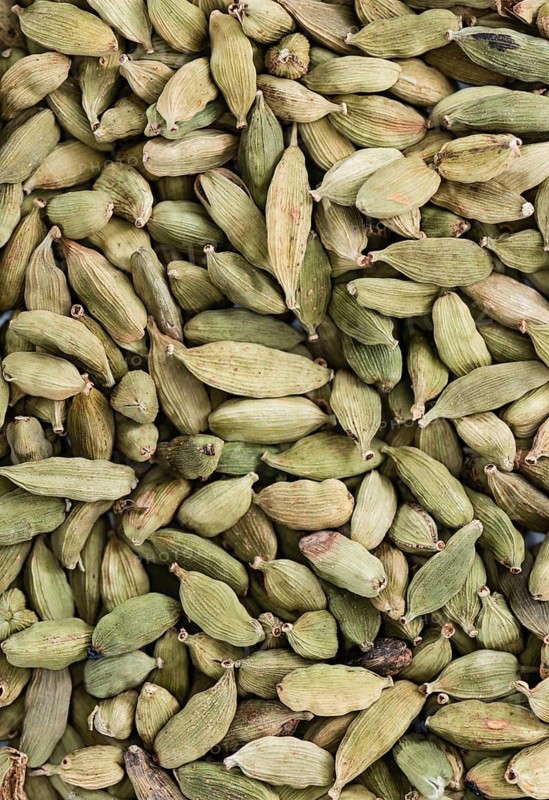 Dried Cardamon Seeds for use as background image or as texture