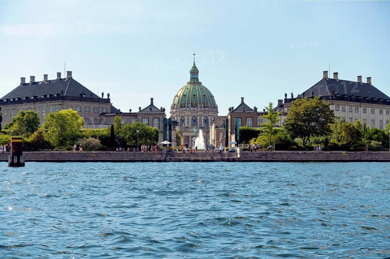 Amalienborg Palace Copenhagen Denmark