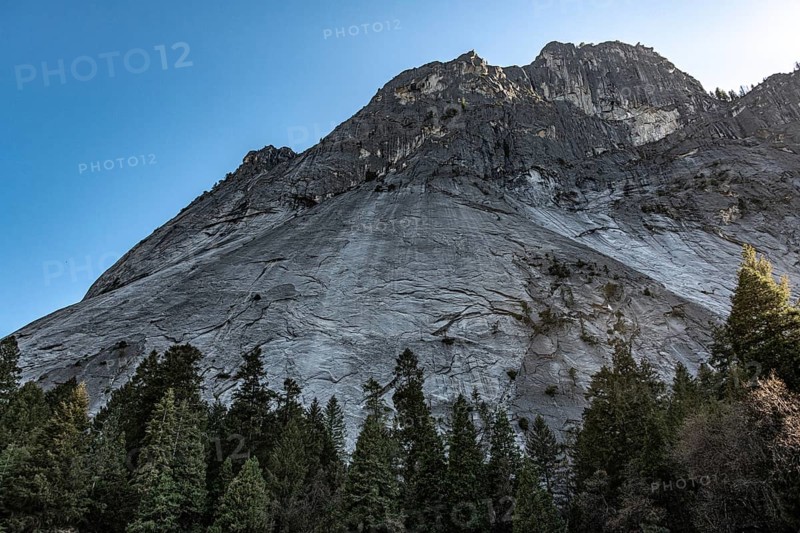 Rock face in Yosemite National Park