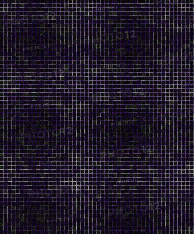 Black and purple grid of small squares in a geometric pattern on a dark background, background image