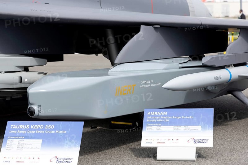 Taurus KEPD 350 cruise missile at the International Aerospace Exhibition at the Berlin ExpoCenter Airport, Berlin, 05.06.2024