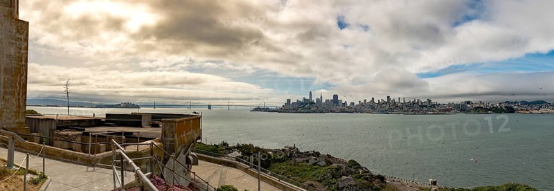 San Francisco (California, USA) view from Alcatraz