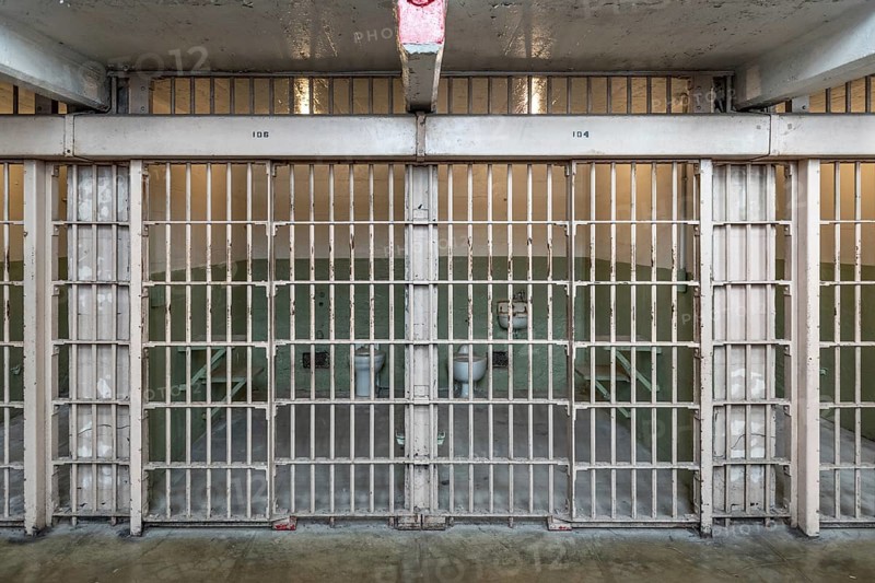 Prison Cell in Alcatraz (San Francisco, California, USA)