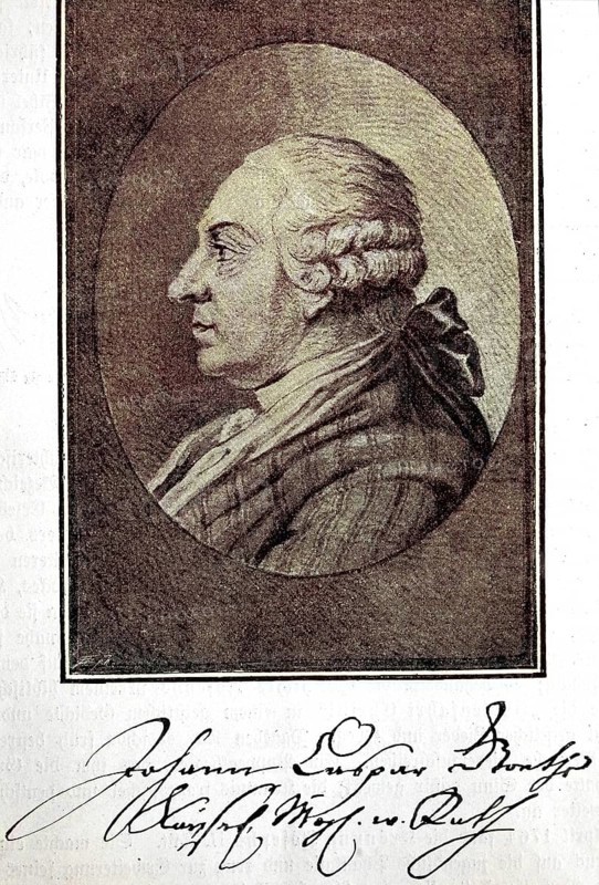 Johann Caspar Goethe, 29 July 1710, 25 May 1782, was a wealthy lawyer and Imperial Councillor in Frankfurt am Main, digital reproduction of an original from the 19th century, original date unknown
