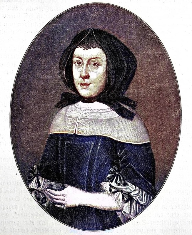 Susanne Katharina von Klettenberg, 19 December 1723, 13 December 1774, was a German nun and religious writer, digital reproduction of an original from the 19th century, original date unknown