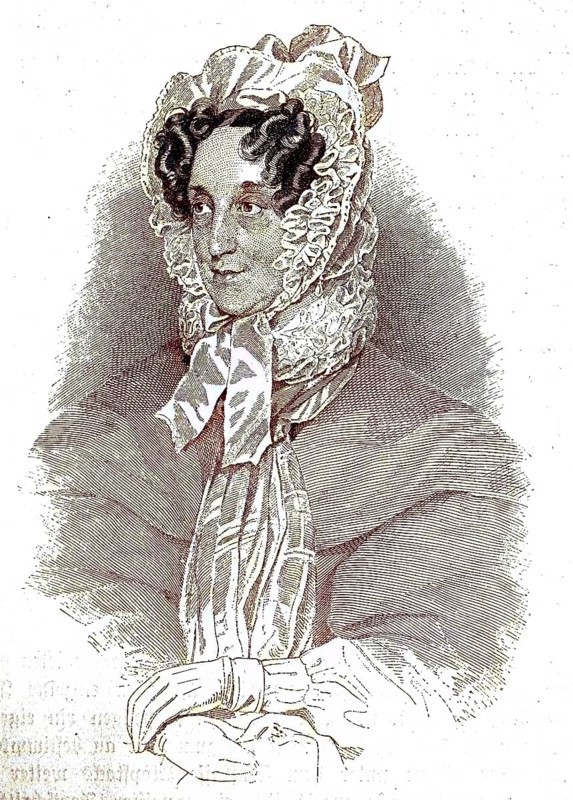 Caroline Pichler, Karoline, 7 September 1769, 9 July 1843, was an Austrian writer, lyricist, critic and saloniÃ¨re, digital reproduction of an original from the 19th century, original date unknown