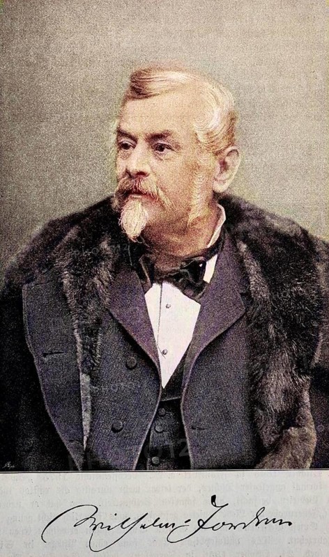 Carl Friedrich Wilhelm Jordan, 8 February 1819, 25 June 1904, was a German writer and politician, digital reproduction of an original from the 19th century, original date unknown