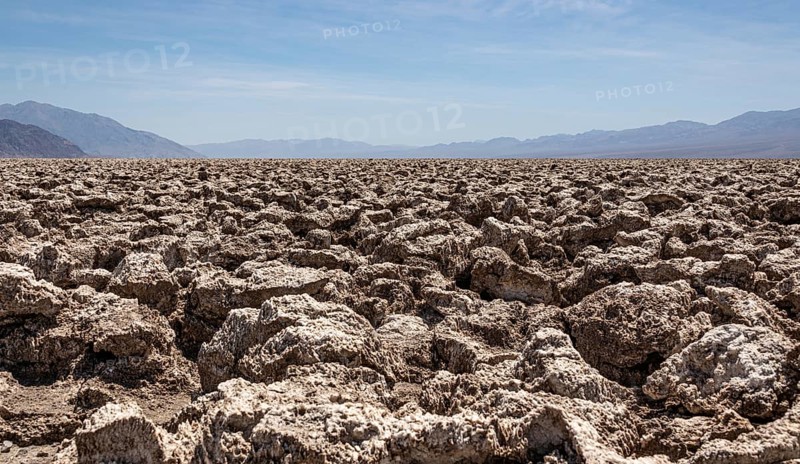 Devil's Golf Course, Death Valley National Park in California, USA, North America