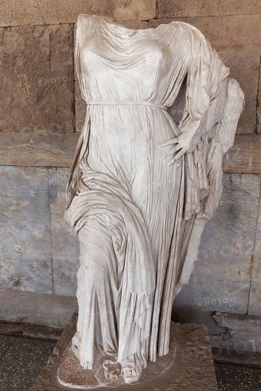 Goddess Aphrodite, statue from the early. 4th century BC, Agora Museum in the Stoa of Attalos, Agora, Athens, Greece, Europe
