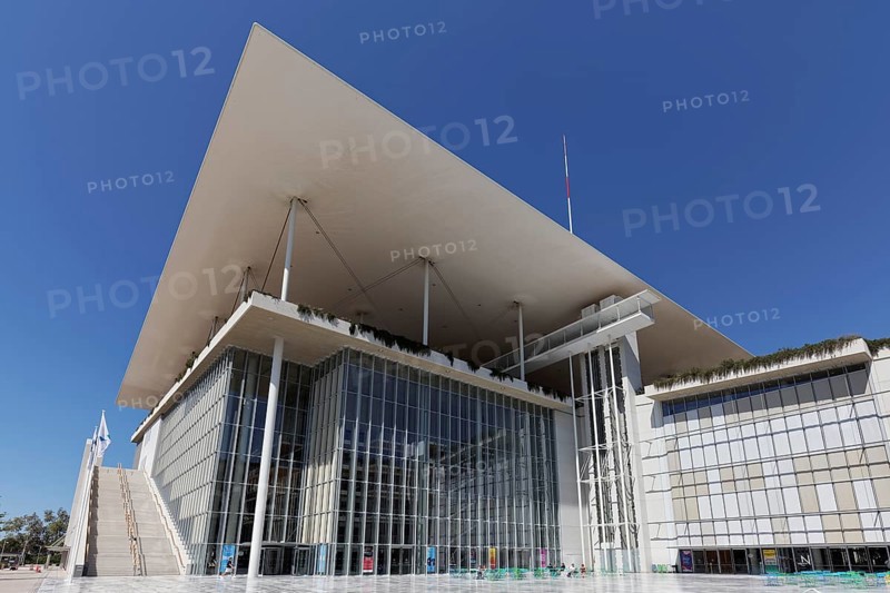 Greek National Opera, Cultural Centre of the Stavros Niarchos Foundation, architect Renzo Piano, Kallithea, metropolitan region of Athens, Greece, Europe